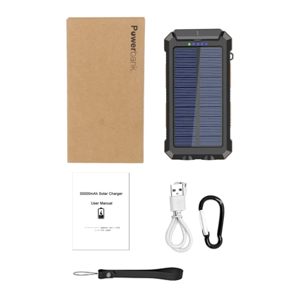 SOLPOWBEN 30000mAh Solar Charger - Image 2