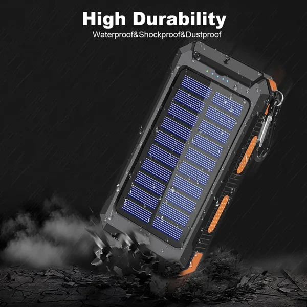 20000mAh Solar Charger for Cell Phone